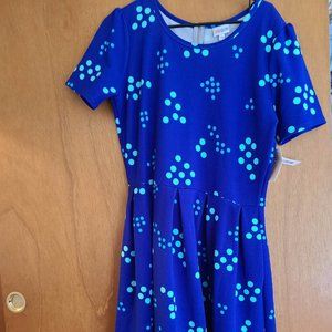 NWT Blue LuLaRoe dress